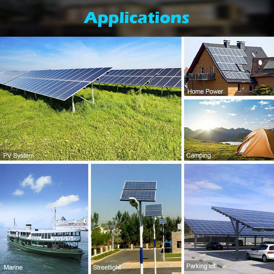 SunGold Power | 450/ 550 Watt Monocrystalline PERC Solar Panel UL 61730 CEC Listed | SG550WMx2 | 550W / 2pcs