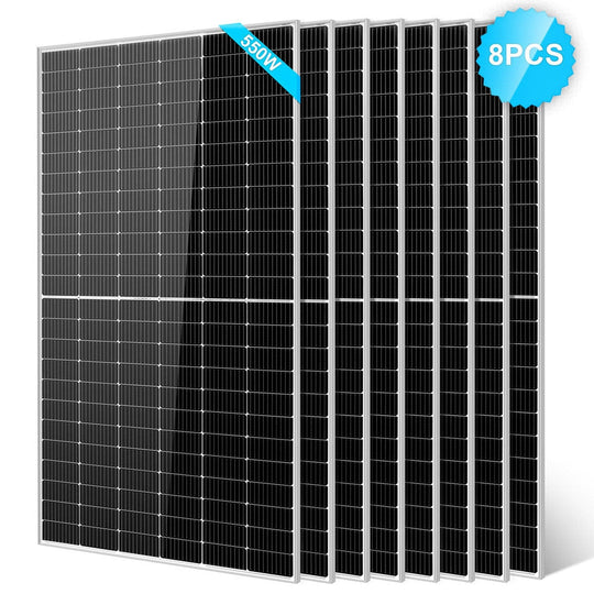 SunGold Power | 450/ 550 Watt Monocrystalline PERC Solar Panel UL 61730 CEC Listed | SG550WMx2 | 550W / 2pcs