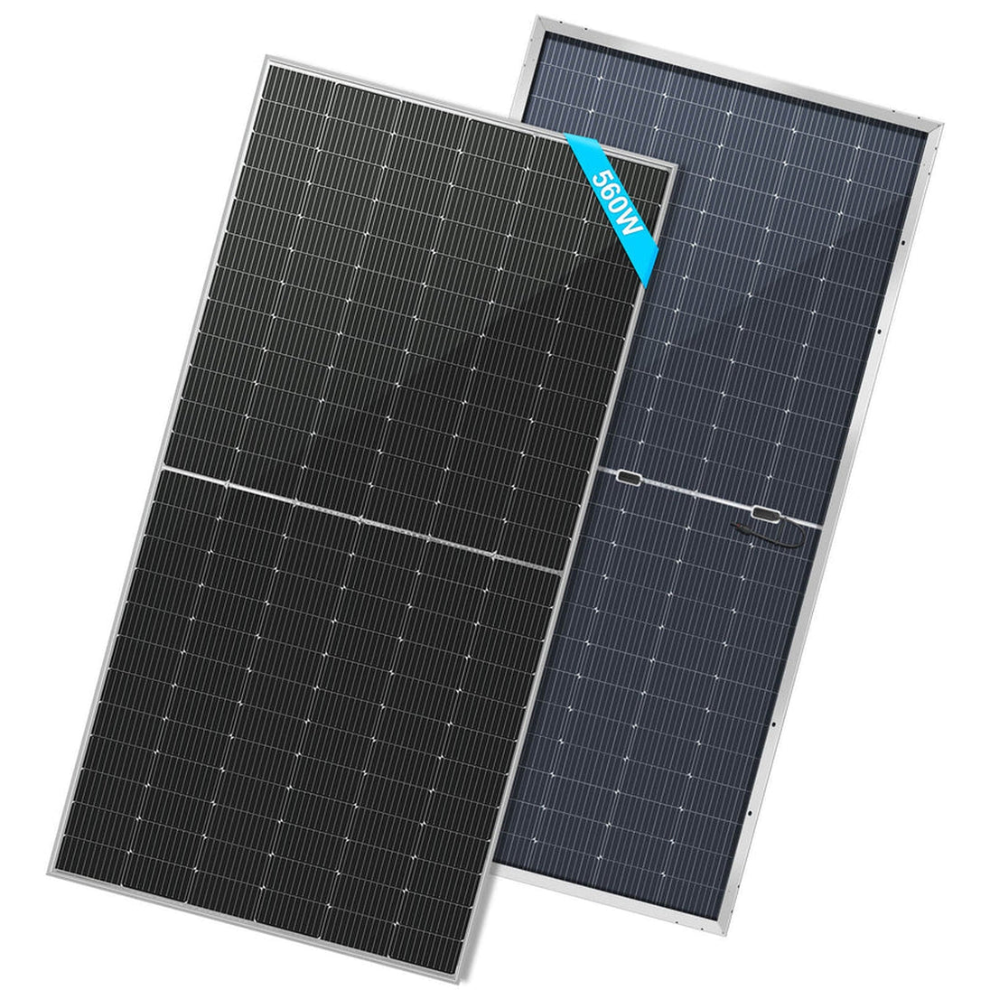SunGold Power | 560 Watt Bifacial N-Type Solar Panel | SG560WBGx2 | 2pcs