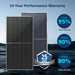 SunGold Power | 560 Watt Bifacial N-Type Solar Panel | SG560WBGx2 | 2pcs