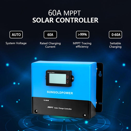 SunGold Power | OffGrid Solar Kits 12kW/15kW/18kW Options | SGR-12K20E | SGR-12K20E(12kw Inv+12*415w PV+5*100AH Bat)