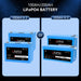 SunGold Power | Off Grid Solar Kit 3000W Inverter 12VDC 120V Output | SGK-PRO3100ah | 2X 100AH Lithuim Battery