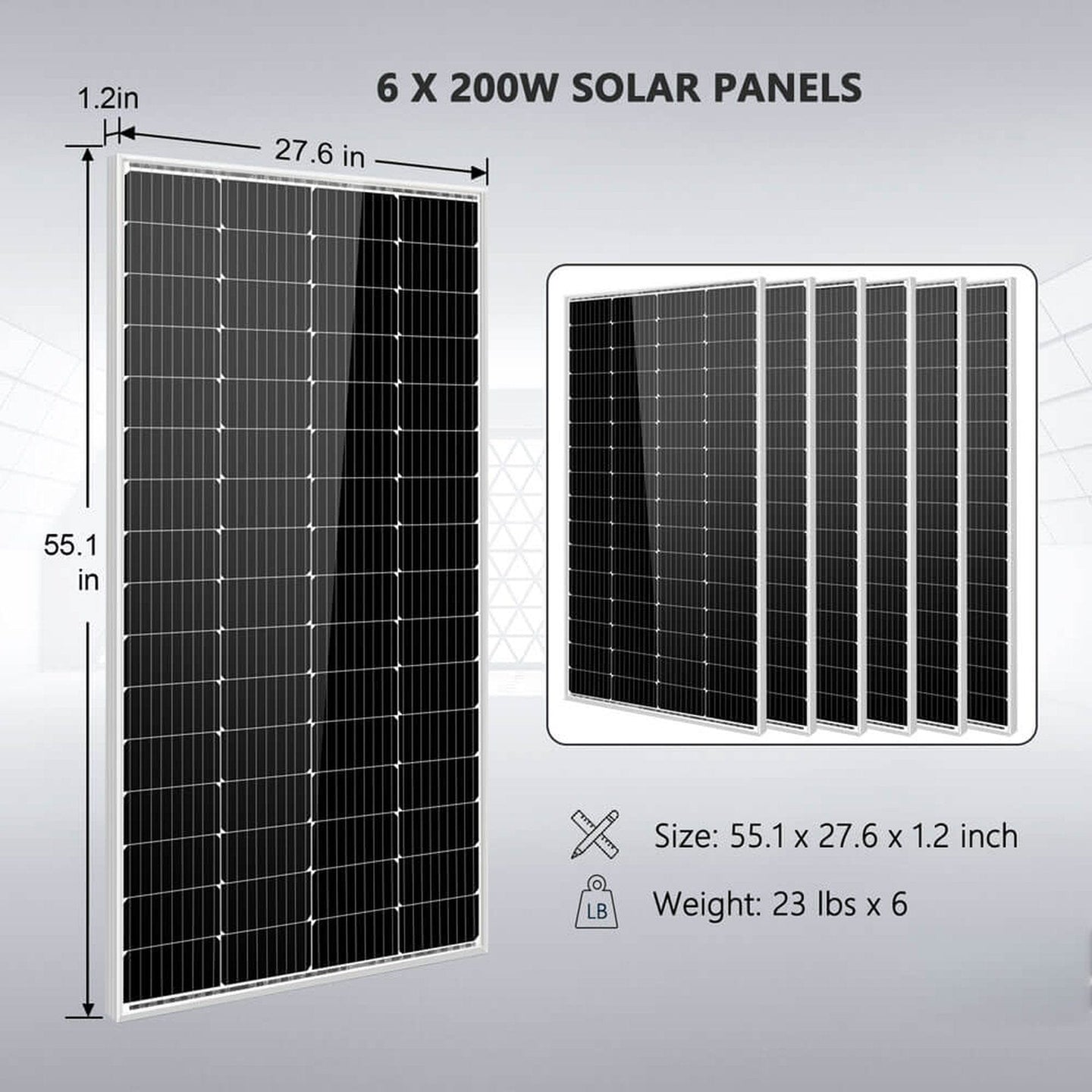 SunGold Power | Off Grid Solar Kit 4000W Inverter 12VDC 120V/240V | SGK-PR4S