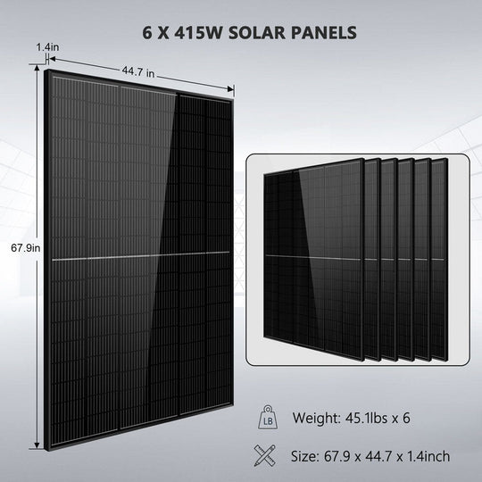 SunGold Power | OffGrid Solar Kit 5000W 48VDC | SGR-5KE