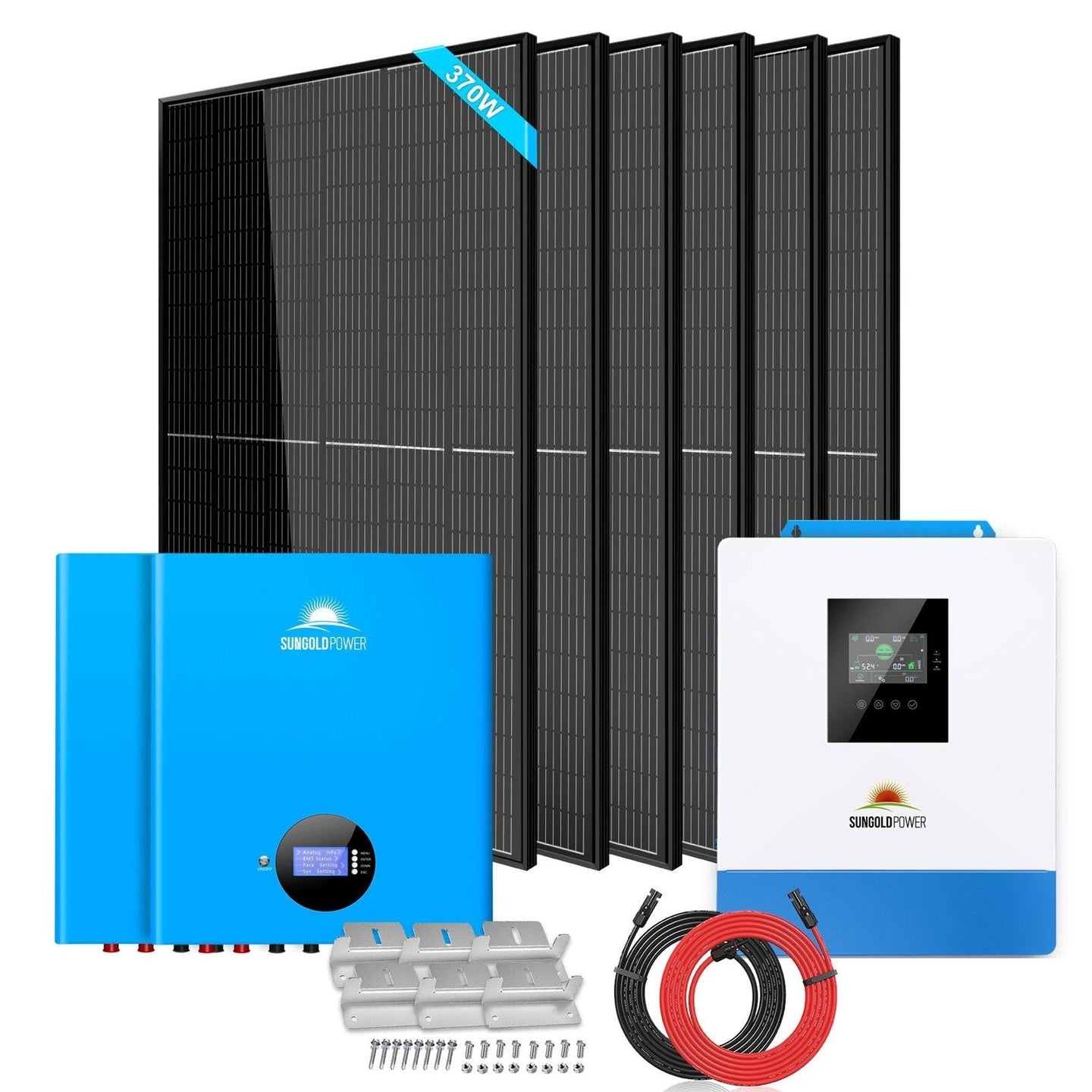 SunGold Power | OffGrid Solar Kit 5000W 48VDC | SGM-5K10M