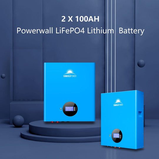 SunGold Power | OffGrid Solar Kit 6500W 48VDC| SGM655M/SGM6510M | SGM-6510M | SGM-6510M(6.5kw Inv+6*370w PV+2*100AH Bat)