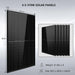 SunGold Power | OffGrid Solar Kit 6500W 48VDC| SGM655M/SGM6510M | SGM-6510M | SGM-6510M(6.5kw Inv+6*370w PV+2*100AH Bat)