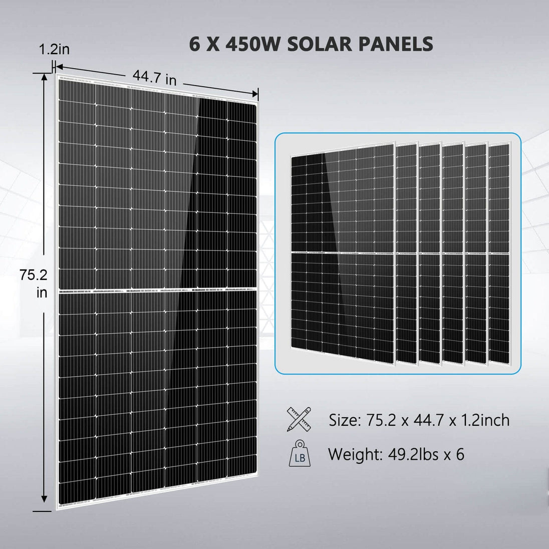 SunGold Power | Solar Kit 5000W 48V 120V Output | SGK-5PRO