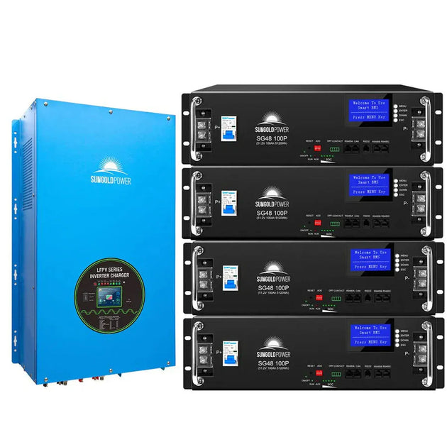SUNGOLDPOWER | 7.6KW Hybrid Inverter 48V Split Phase SGN7.6K1HB-48 | SGN7.6K1HB-48