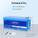 SunGold Power | 4 X 12V 200Ah LiFePo4 Deep Cycle Lithium Battery Bluetooth / Self-Heating / IP65 | LFP12-200Ax4
