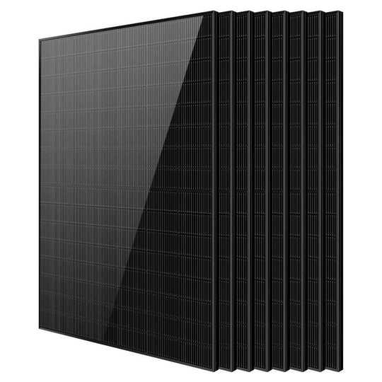 SunGold Power | 450 Watt Bifacial N-Type Monocrystalline Solar Panel SGN-450-BDG5 UL61730 CEC Listed | SGN-450-BDG5x6 | 6pcs
