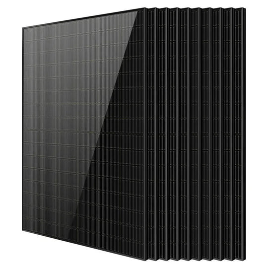 SunGold Power | 450 Watt Bifacial N-Type Monocrystalline Solar Panel SGN-450-BDG5 UL61730 CEC Listed | SGN-450-BDG5x10 | 10pcs