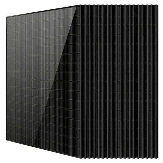 SunGold Power | 450 Watt Bifacial N-Type Monocrystalline Solar Panel SGN-450-BDG5 UL61730 CEC Listed | SGN-450-BDG5x10 | 10pcs