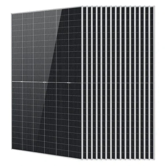 SunGold Power | 590 Watt Bifacial N-Type Monocrystalline Solar Panel SGN-590-BDG1 UL61730 CEC Listed | SGN-590-BDG1x14 | 14PCS