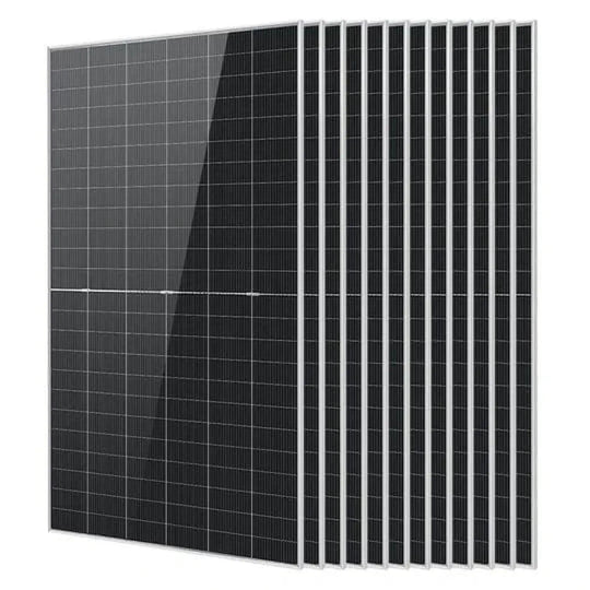 SunGold Power | 590 Watt Bifacial N-Type Monocrystalline Solar Panel SGN-590-BDG1 UL61730 CEC Listed | SGN-590-BDG1x20 | 20PCS