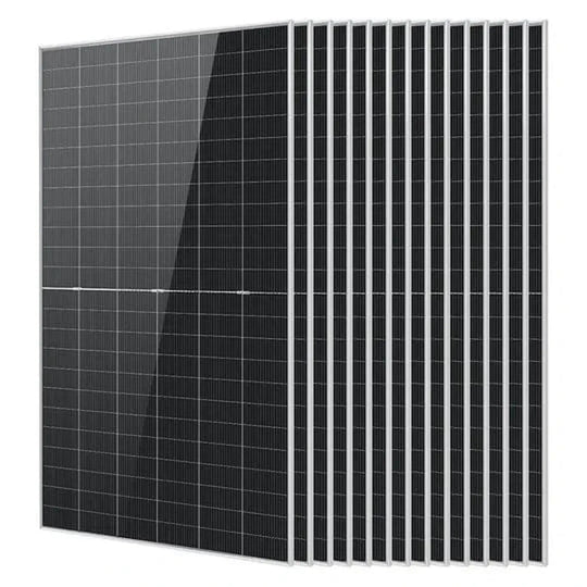SunGold Power | 590 Watt Bifacial N-Type Monocrystalline Solar Panel SGN-590-BDG1 UL61730 CEC Listed | SGN-590-BDG1x14 | 14PCS