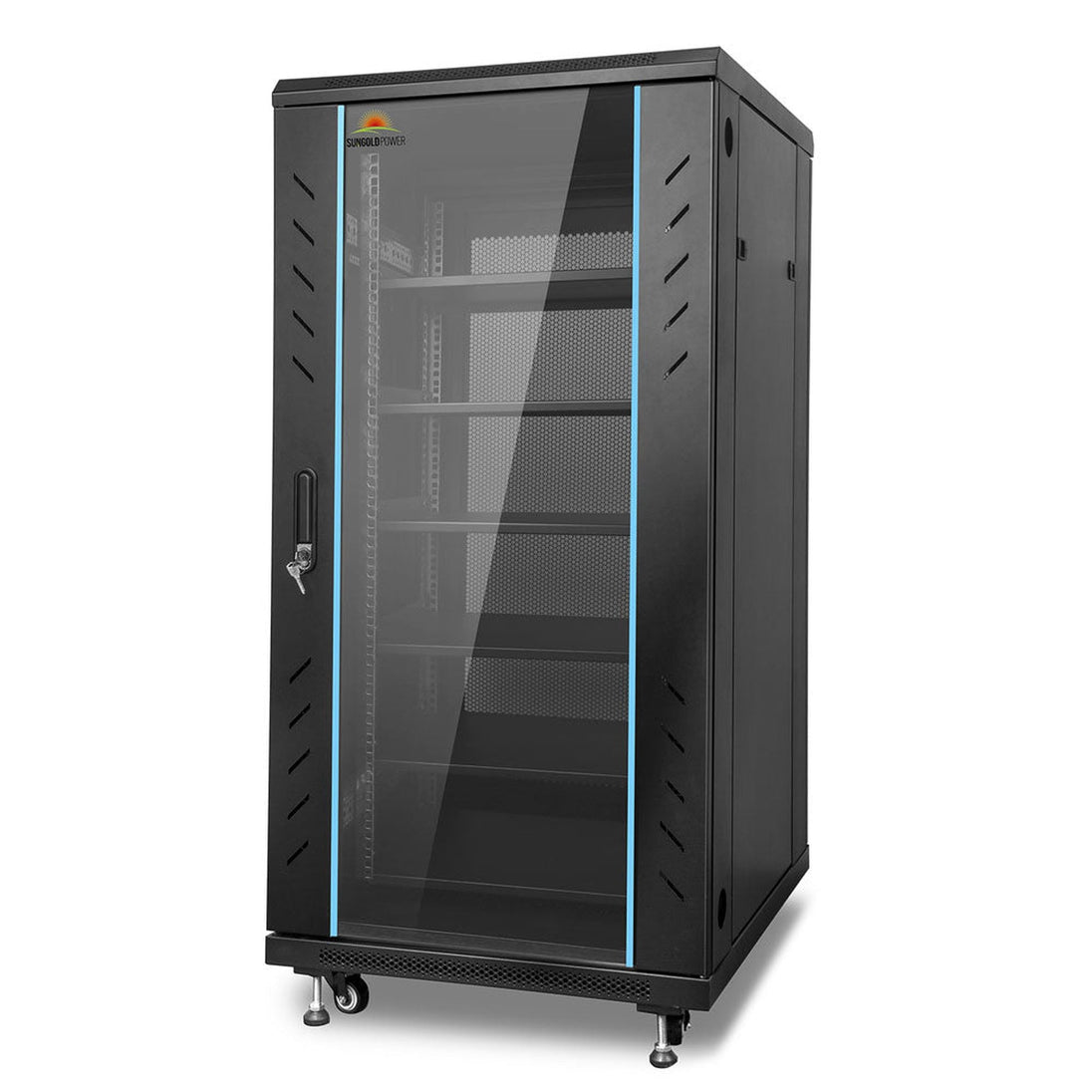 SunGold Power | Enclosed Battery Cabinet 6 Slot with Bus Bar for SG48100P/ SGH48100T | SGPBR6048
