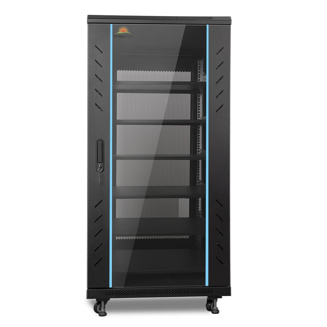 SunGold Power | Enclosed Battery Cabinet 6 Slot with Bus Bar for SG48100P/ SGH48100T | SGPBR6048
