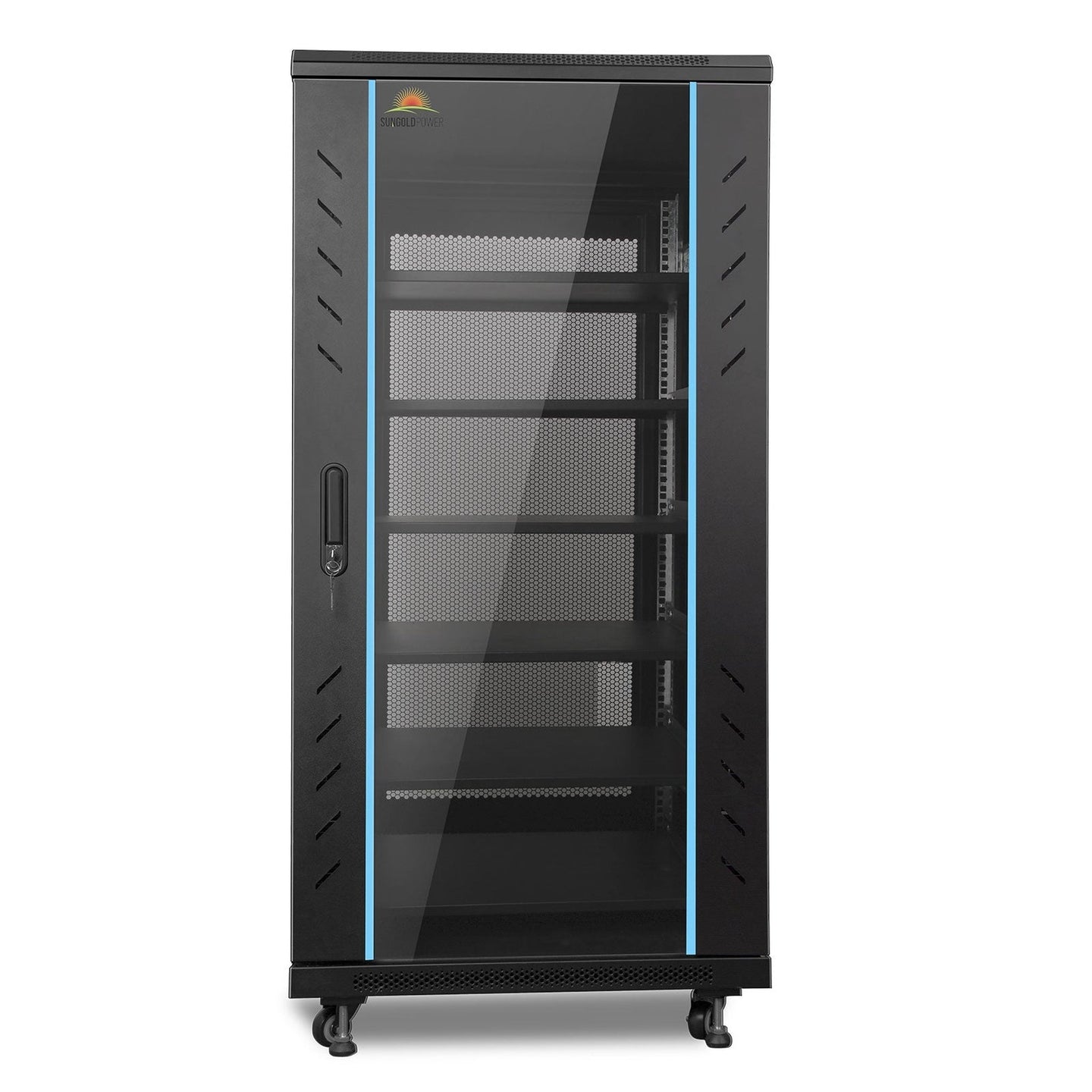SunGold Power | Enclosed Battery Cabinet 6 Slot with Bus Bar for SG48100P/ SGH48100T | SGPBR6048