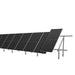 SunGold Power | Modular & Expandable Ground Mount Brackets for 2× 400W–590W Solar Panels | Heavy-Duty Adjustable | SGP-GMB-2P