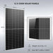 SunGold Power | Off Grid Solar Kit 12 x 550 Watts Solar Panels 10KW Inverter | SGR-10K20T | 2 X SG48200T [20.48kwh]