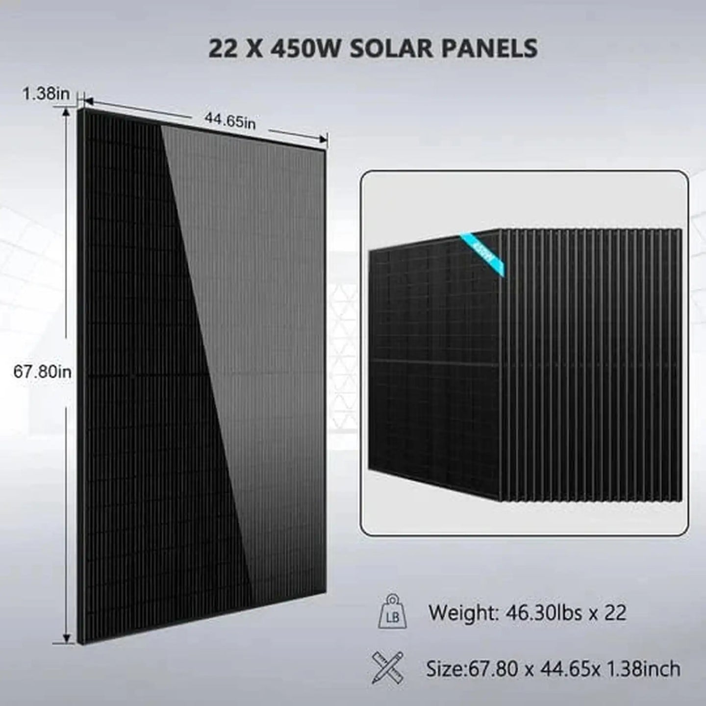 SunGold Power | Off Grid Solar Kit 13000W 48VDC | SGR-13K25E