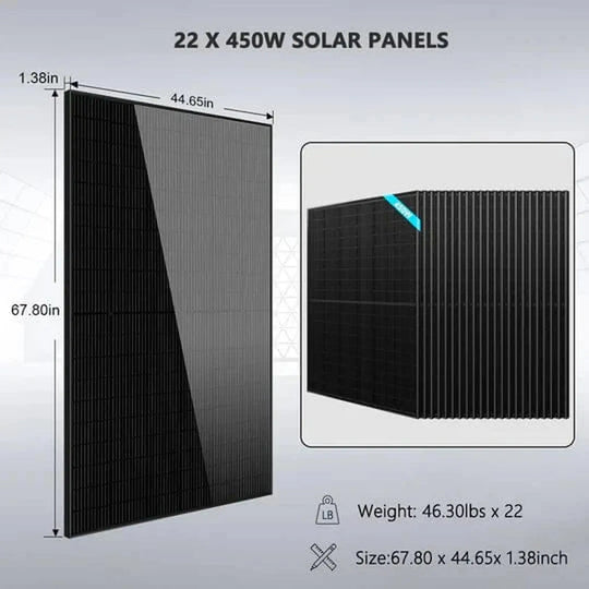 SunGold Power | Off Grid Solar Kit 13000W 48VDC | SGR-13K25E