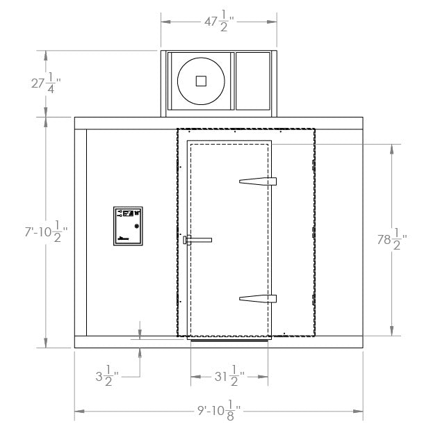 Harvest Right ULTRA COLD Walk-In Freezer