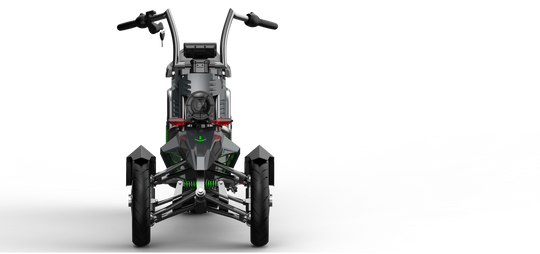 4000w Three Wheeled Motorcyle  E-Trike 50Ah Li-Battery SoverSky T100