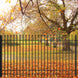Chery Industrial 10x7 ft Steel Fence with 4 Rails, 30 Panels