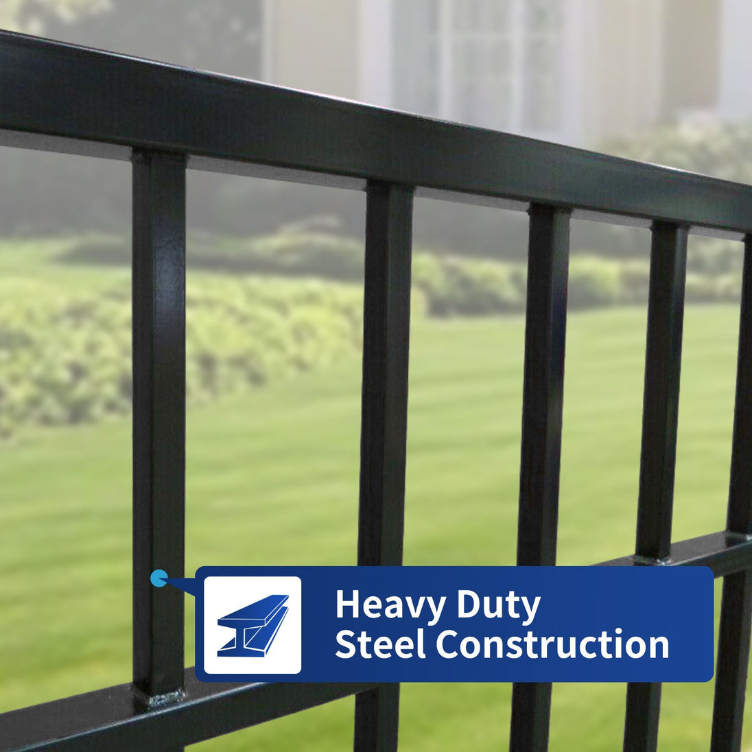 Chery Industrial 20 ft Steel Farm Driveway Gate