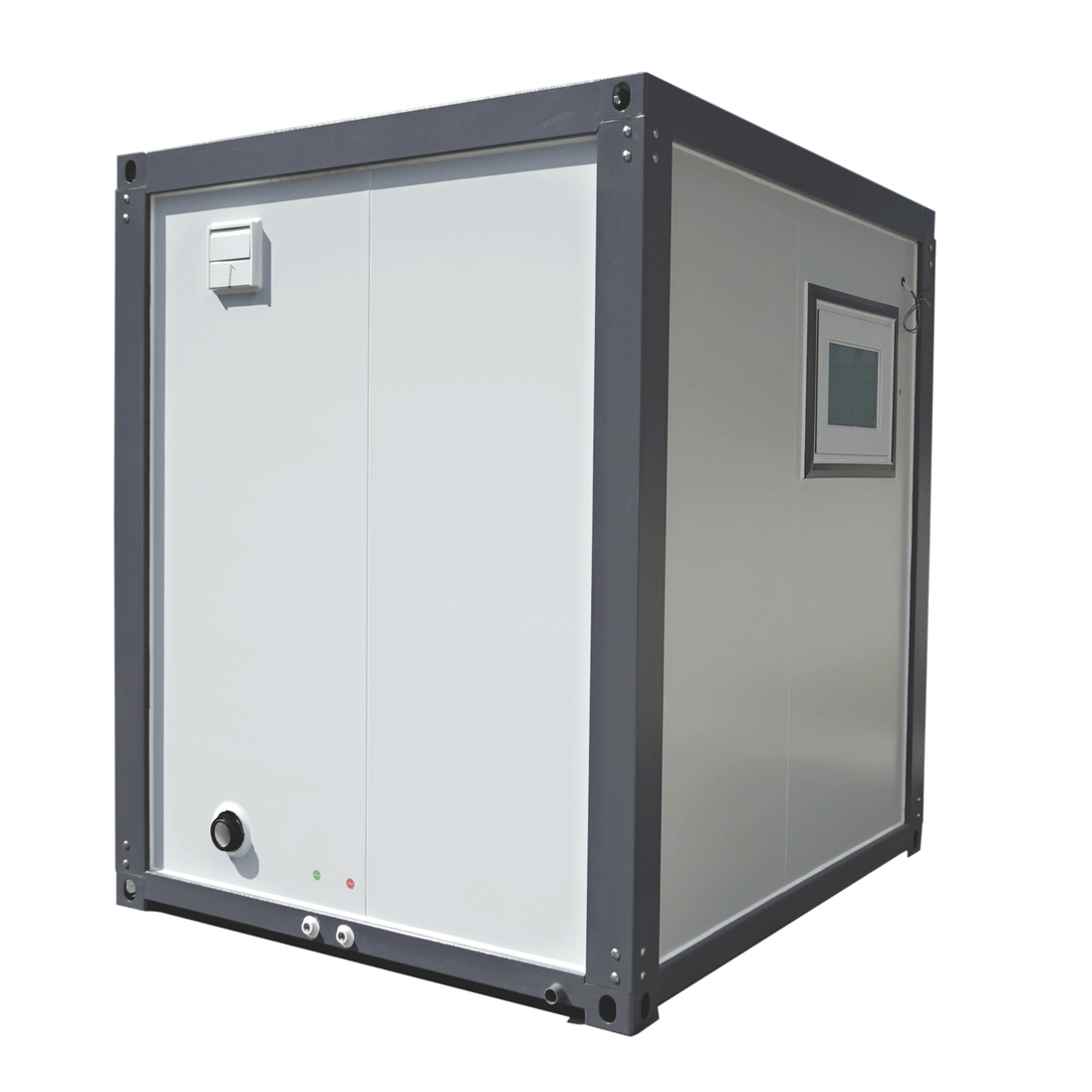 Chery Industrial Portable Toilet with Fan-shaped Door Shower