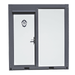 Chery Industrial Portable Toilet with Fan-shaped Door Shower