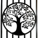 Chery Industrial 14x8 ft Steel Dual Swing Driveway Gate with Wider Goalposts