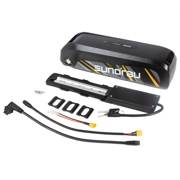 Eunorau | Universal 48V15Ah Secondary Battery with RA4/Bullet/XT60-F Ports | 48V15AHSSE220DC2.1