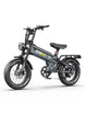 Aniioki A8 Pro Max Fat Tire E-Bike - Matte Gray 52V 70Ah(1600W)