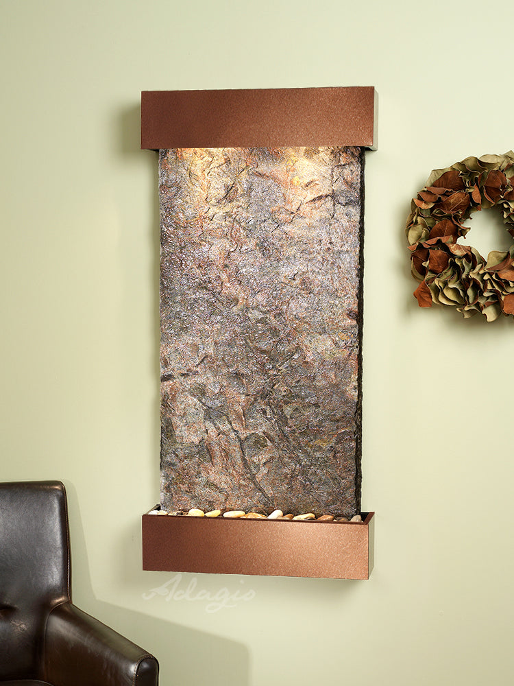 Adagio Whispering Creek Indoor Wall Fountain - Thumbnail 2