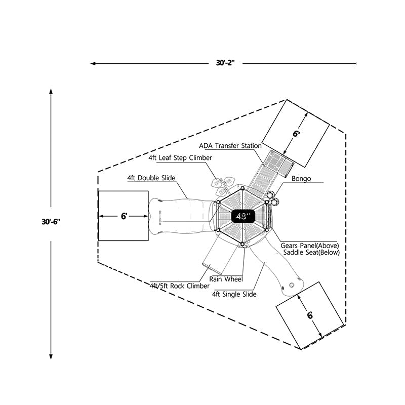 Wisdom | Bugaloo Playground Structure | QSWP-350008