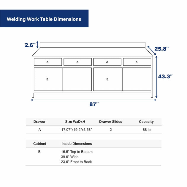 Chery Industrial Welding Work Table