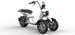 4000w Three Wheeled Motorcyle  E-Trike 50Ah Li-Battery SoverSky T100
