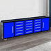 Chery Industrial 10ft 15-Drawer Storage Workbench with Wheels