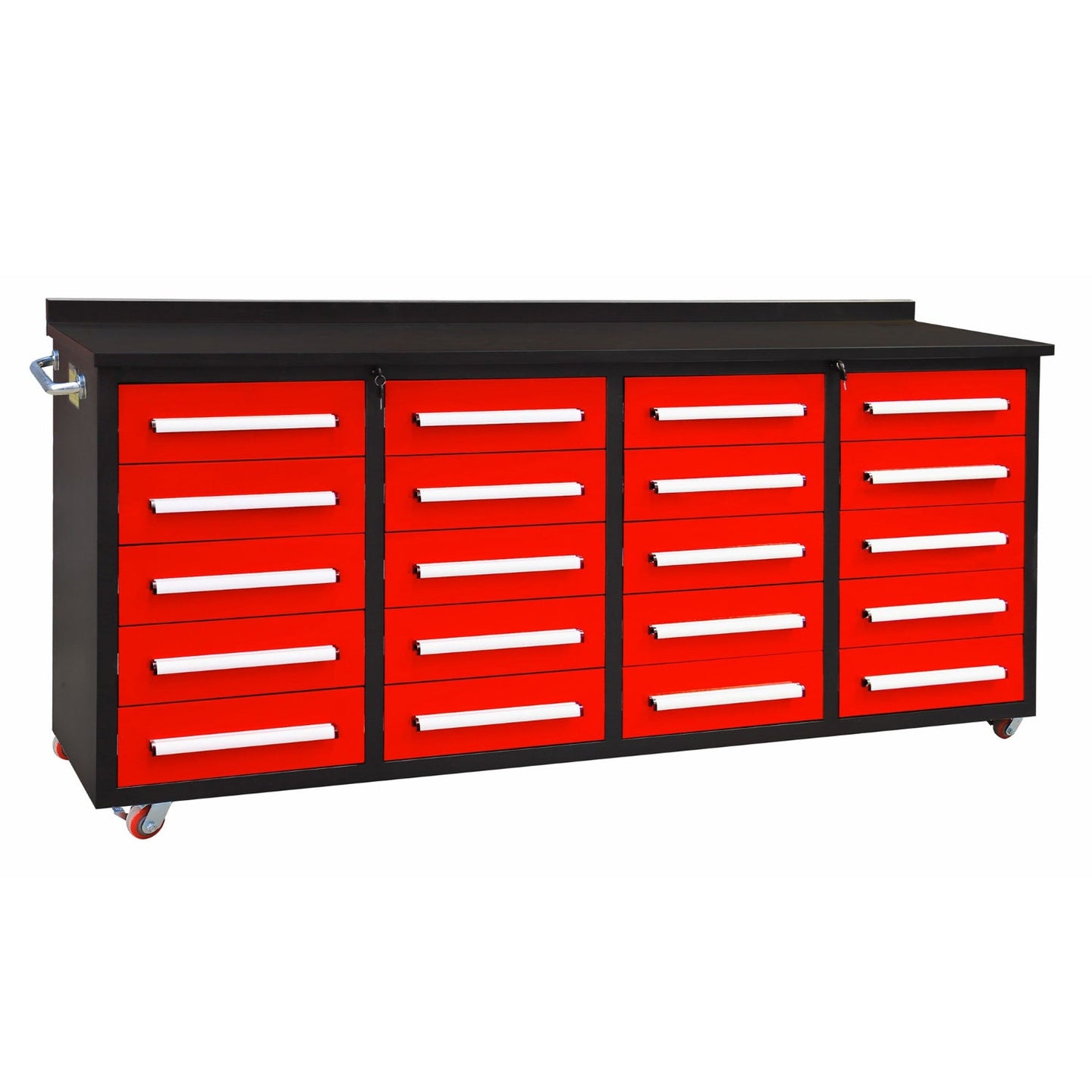 Chery Industrial | 7ft 20-Drawer Storage Workbench with Wheels