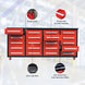 Chery Industrial 7ft 20-Drawer Storage Workbench with Wheels
