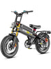 Aniioki A8 Pro Max Dual Motor Fat Tire E-Bike | 60V AWD - 60V 80Ah(2026) Matte Black