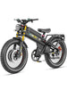 Aniioki A9 Pro Max Dual Motor Fat Tire E-Bike | 60V AWD - 60V 80Ah(2026) Matte Black