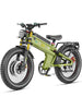 Aniioki A9 Pro Max Dual Motor Fat Tire E-Bike | 60V AWD - 60V 80Ah(2026) Army Green