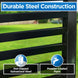 Chery Industrial 18x6 ft Steel Dual Swing Driveway Gate - MILAN Style