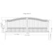 Chery Industrial 18x6 ft Steel Dual Swing Driveway Gate - PRAGUE Style