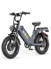 Aniioki AQ177 Pro Max Dual Motor Step-Through E-Bike | 52V AWD - Matte Gray