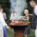 Arteflame Classic 40" - Storage Base Flat-Top Grill & Fire Bowl (CORTEN Steel)